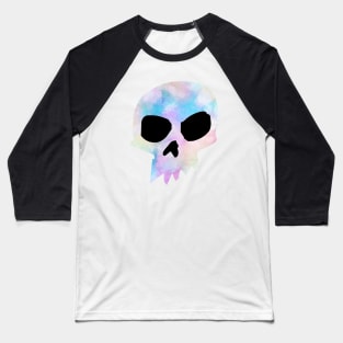 Cid Skull Watercolor Baseball T-Shirt